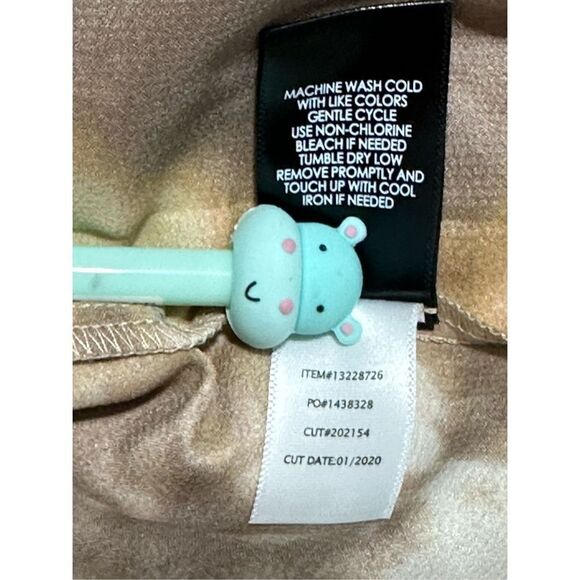 Torrid Chevron Tie Dye Satin Cami Blouse Tank Sleeveless‎ Taupe Brown Tan 4X - Picture 12 of 12